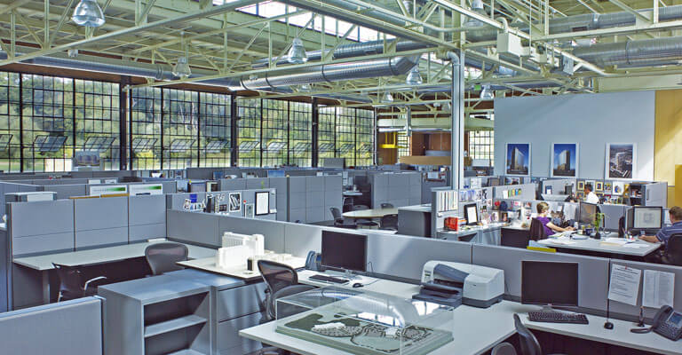 Water Wheel Centre Office Space - Open Floor Plan